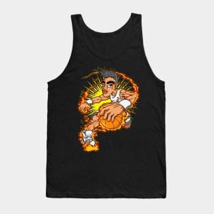 Fire Dribble Tank Top